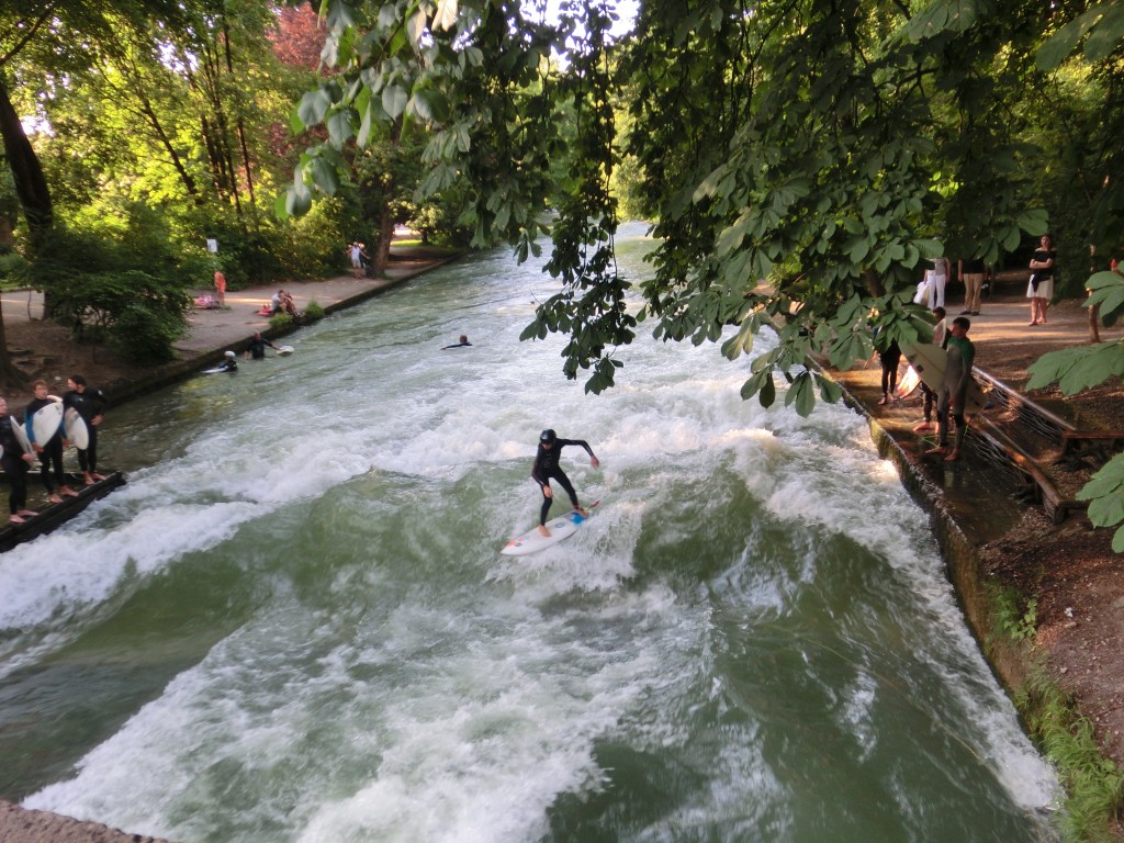 Eisbach München