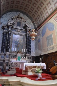 Ajaccio Kirche Altar